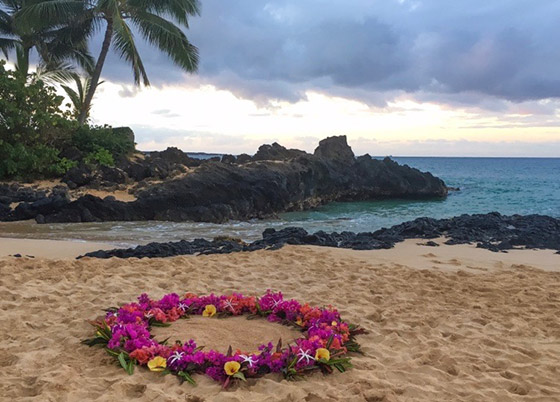 Toes in the Sand | Maui Wedding Planner