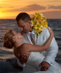 Maui Sunset Wedding